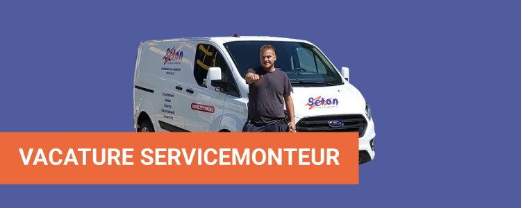 banner vacature servicemonteur